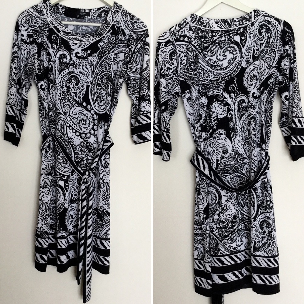 Alfani Petite Paisley Dress